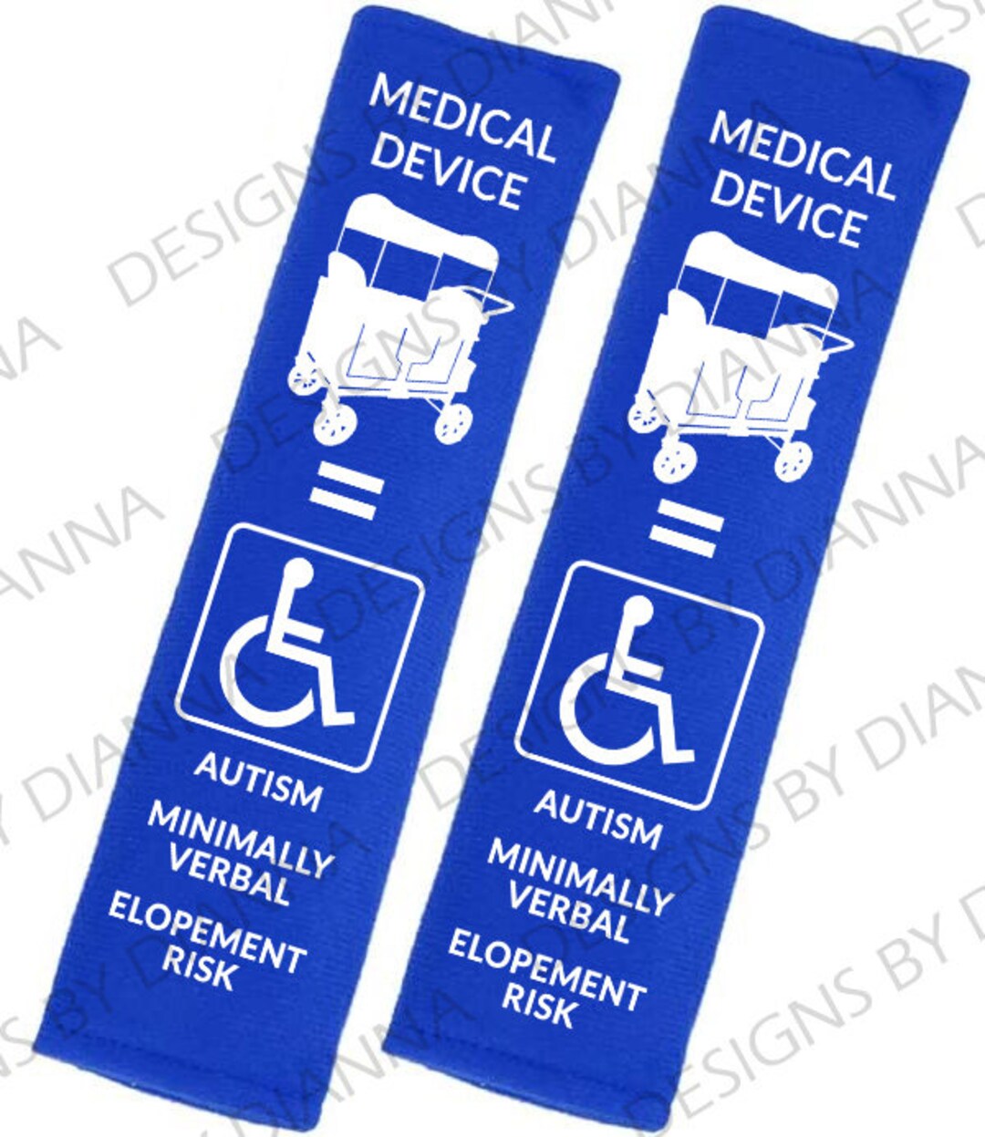 Autism, Minimally Verbal and Elopement Risk Handicap Wraps for ...
