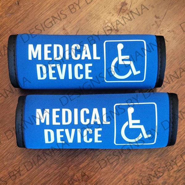 Medical Device Handicap wraps for W4 Wonderfold Wagon handlebar or Wonderfold M1 (SMALL)