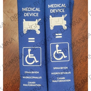 Spina Bifida, Hydrocephalus, and Chiari Malformation Handicap wraps for Wonderfold W Series Wagon