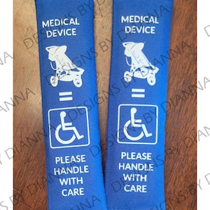 Handicap straps for Special Tomato Jogger Stroller