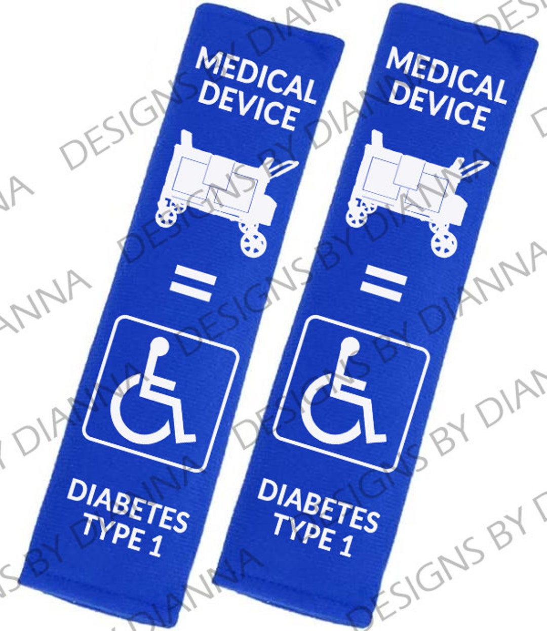 Diabetes Type 1 Handicap Wraps for Wonderfold W Series Wagon Etsy