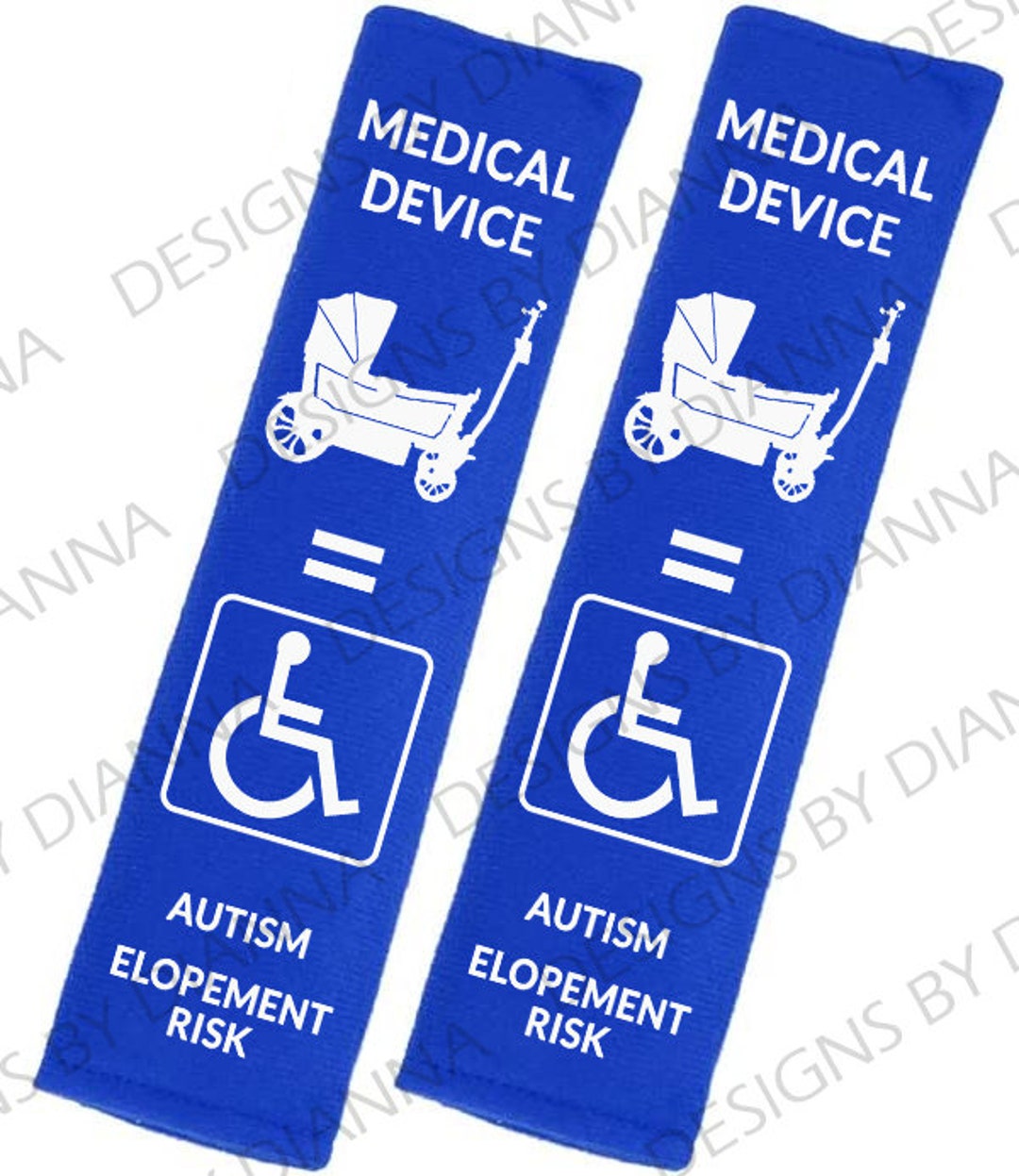 Autism, Elopement Risk Handicap Wraps for Veer Cruiser Wagon With ...