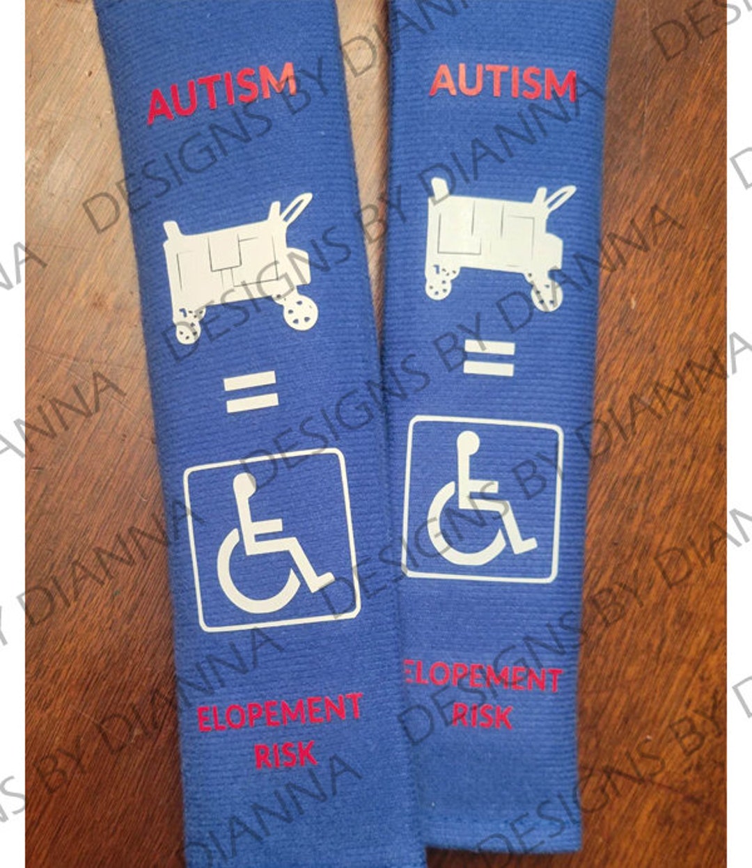 Autism/elopement Risk Handicap Wraps for Wonderfold W Series Wagon- Red ...