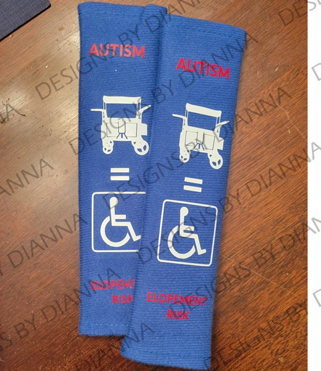 Autism/elopement Risk Handicap Wraps for Keenz XC+ Wagon - Red ...