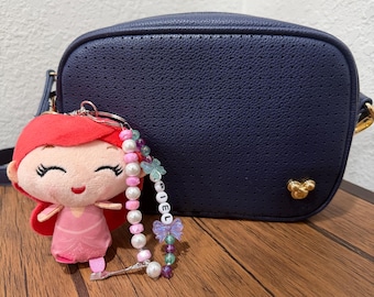 Ariel, The Little Mermaid inspired bag charm