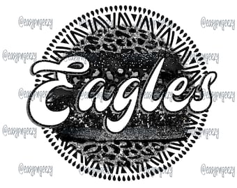 Sublimação de águias png / Mascote png / Águias / Leopardo / Preto e prata / Águias png Sublimação / Temporada de futebol png / Mascote de águias / Camiseta de águias png