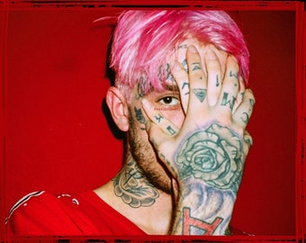 Peep sublimation png/png download/bleached tshirt design/music png download/digital download/lil p/teen gifts/pink hair/punk rock/pop punk