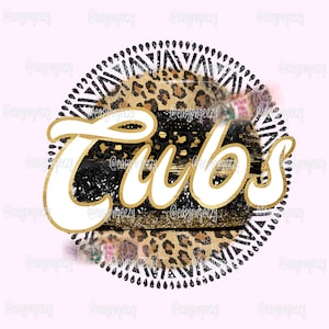 Cubs Sublimation png/Cubs Mascot png/Cubs Cheerleader/Cubs Baseball/Basketball Season/Cubs Basketball/Cubbies Sublimation/Cubs png/Cubs Fans