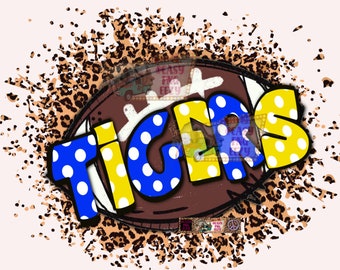 Corsicana Tigers PNG Download/Tigers Football/Blue and Yellow/Texas/Tigers png/Mascot/Team Shirts/Corsicana TX/Tigers png/School Design/Fall
