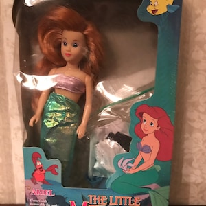DISNEY&#39;S the LITTLE MERMAID Tyco Ariel  Tour The Kingdom Doll #1800  (1989/1990)