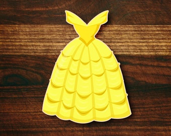 Princess Dress Cookie Cutter #3