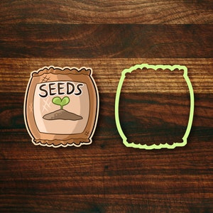 Gardening Seeds Cookie Cutter