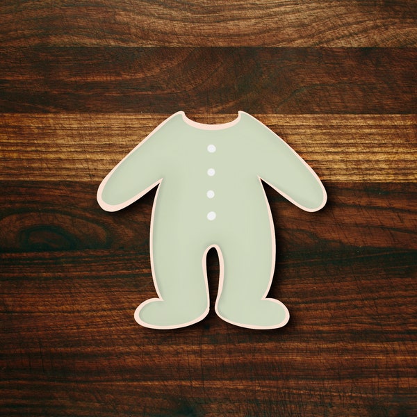 Baby Footed Pajamas Cookie Cutter