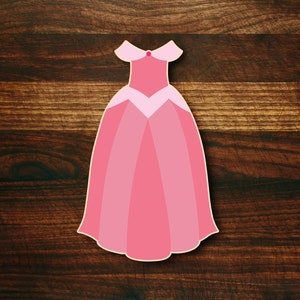 Princess Dress Cookie Cutter #1