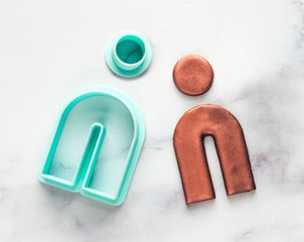 U-Form Bogen Clay Cutter für Polymer Schmuck und Ohrringe