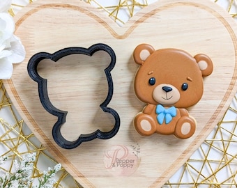 Teddy Bear #1 Cookie Cutter