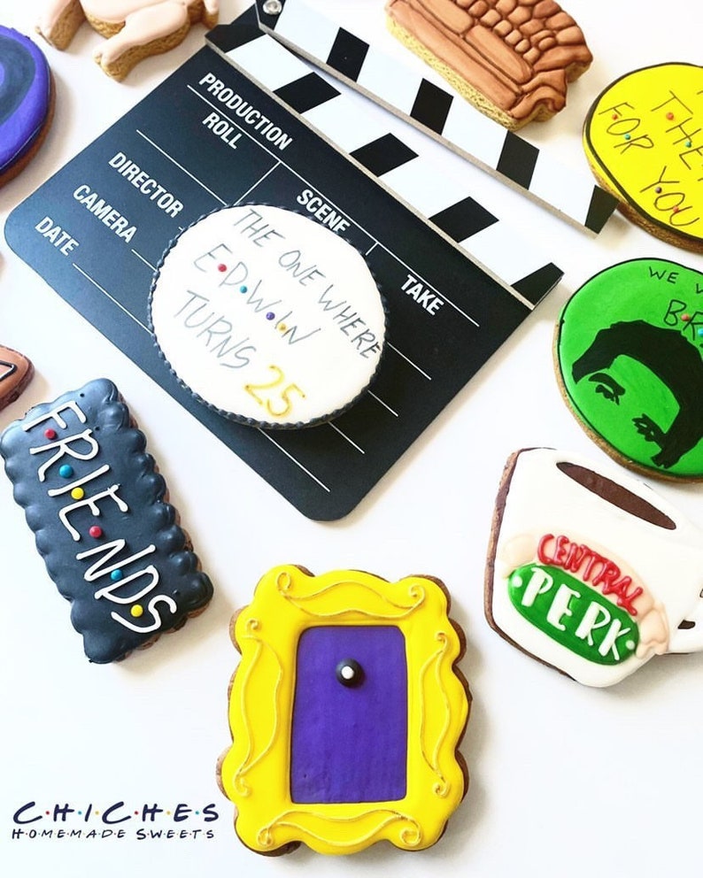 Friends Cookie Cutter Set of 7 Etsy