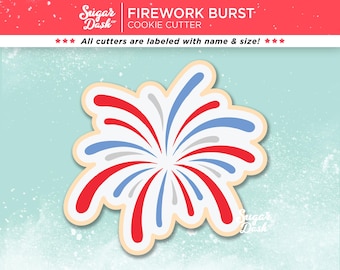 Emporte-pièce feu d'artifice pour le 4 juillet