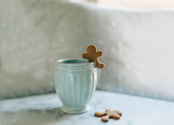 Mini Gingerbread Man Mug Topper Cookie Cutter 