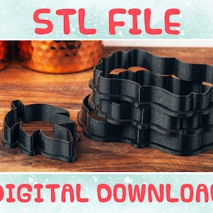 STL Cookie Cutter  File | Digital Download of Cookie Cutter STL