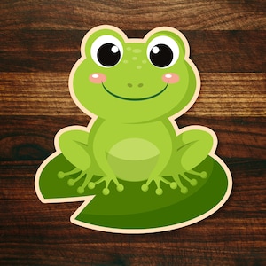 Frog on Lily Pad Cookie Cutter