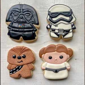 Space Wars Set of 4 Characters Cookie Cutters