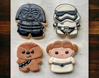 Space Wars Set of 4 Characters Cookie Cutters