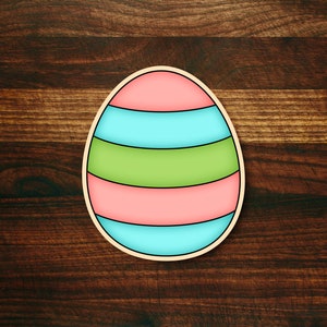 Chubby Easter Egg Cookie Cutter