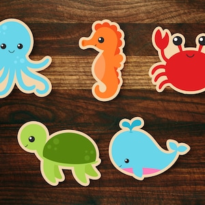 Ocean Animals Cookie Cutter Set of 5