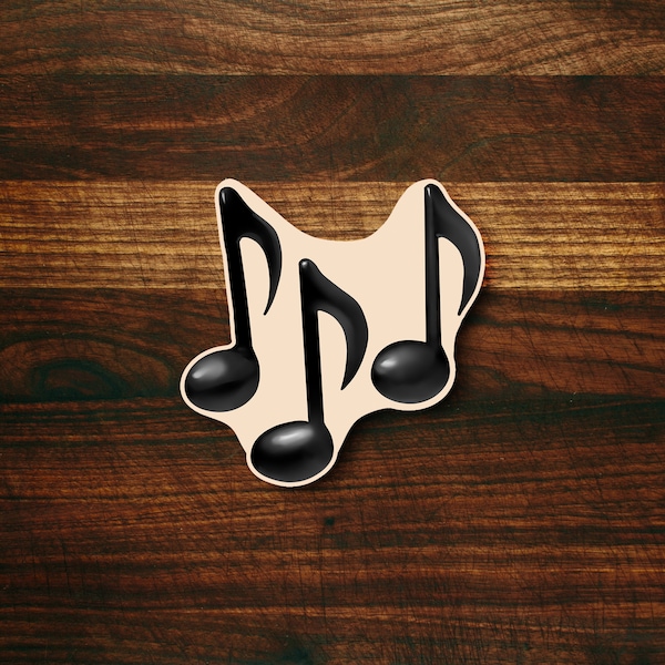 Music Note Cookie Cutter - Triple Notes