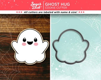 Ghost Hug Halloween Cookie Cutter