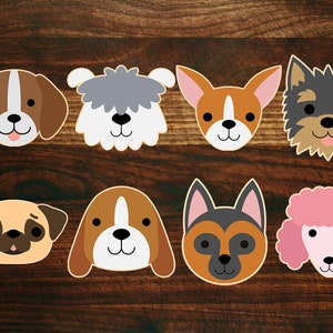 Dog Heads Set Cookie Cutter