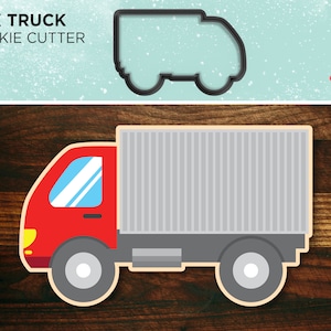 Box Truck Cookie Cutter