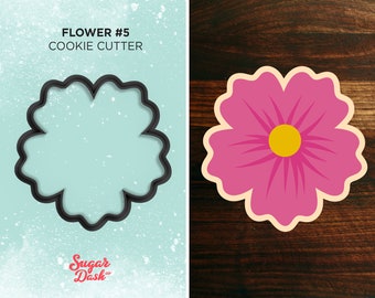 Flower #5 Cookie Cutter