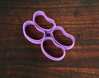 Jelly Bean Multi Cutter Cookie Cutter