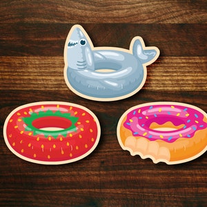 Pool Float Cookie Cutters