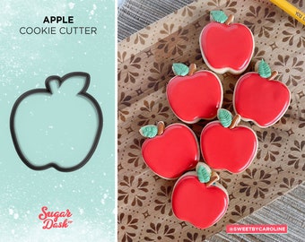Apple Cookie Cutter with stem