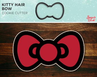Kitty Bow Cookie Cutter
