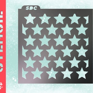 Stars Stencil #29