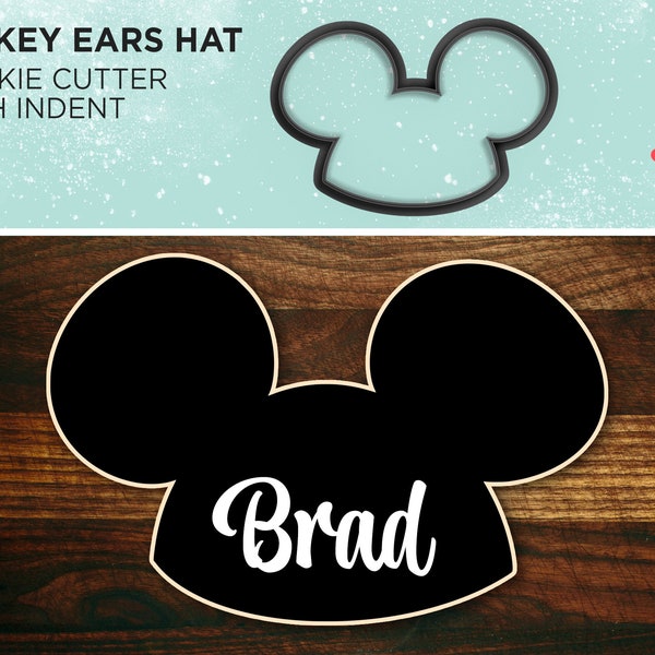 Mouse Ears Hat Cookie Cutter