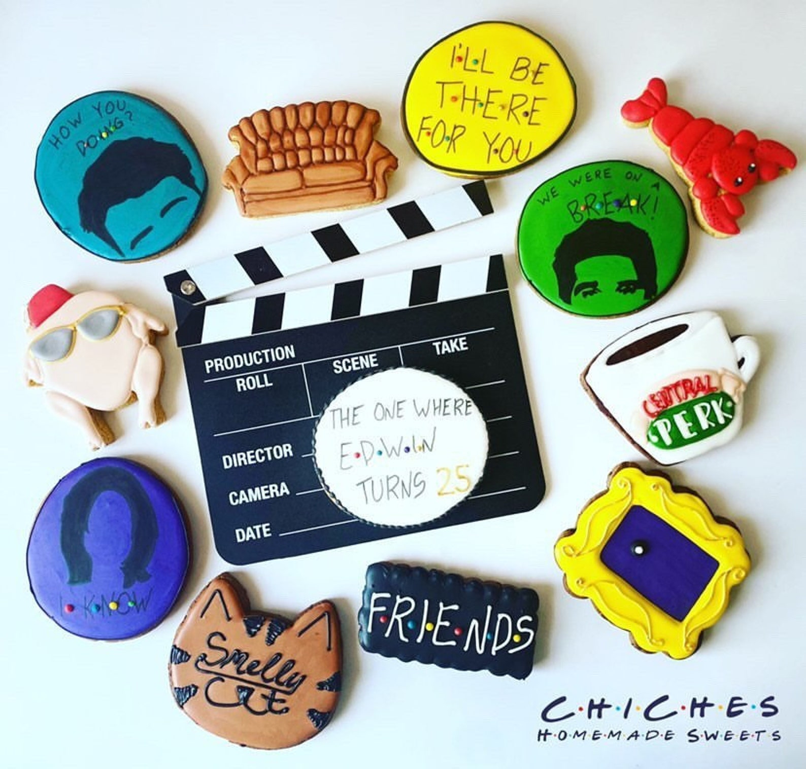 Friends Cookie Cutter Set of 7 Etsy