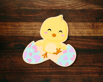 Easter Chick Hatching from Egg Cookie Cutter #2