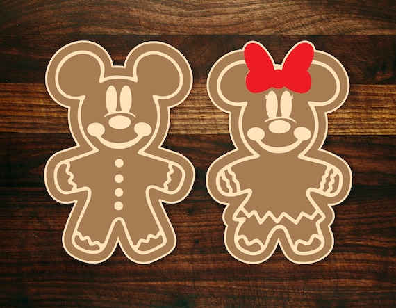 Mouse Gingerbread Man Cookie Cutter - Etsy