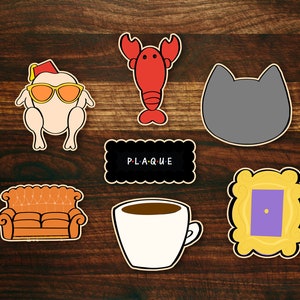 Friends Cookie Cutter Set of 7