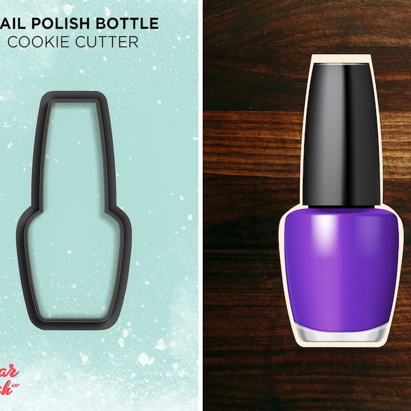Nail Polish Bottle Cookie Cutter