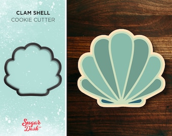 Clam Shell - Seashell Cookie Cutter