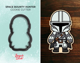 Space Bounty Hunter Cookie Cutter