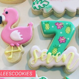 Scripted Number Cookie Cutter Set of 10 - Etsy