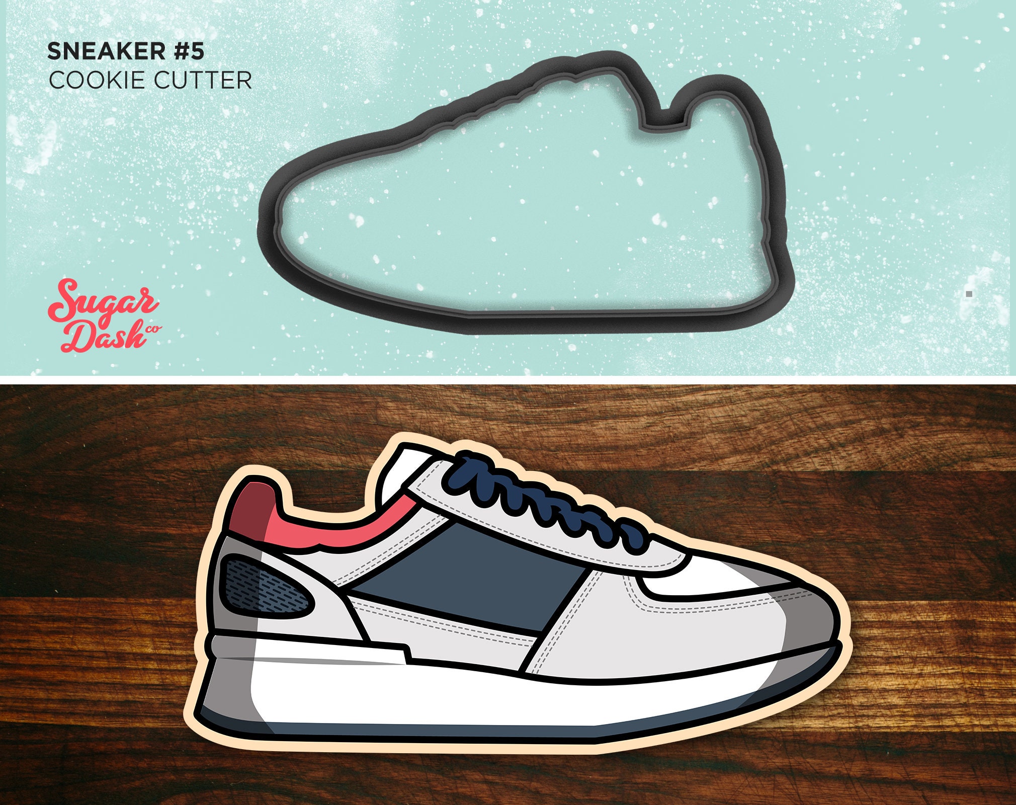 Cookie Cutter Low Top Basketball Sneaker Tennis Shoe CC0620 – Art Is In  Cakes, Bakery Supply