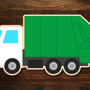 Garbage Truck Cookie Cutter